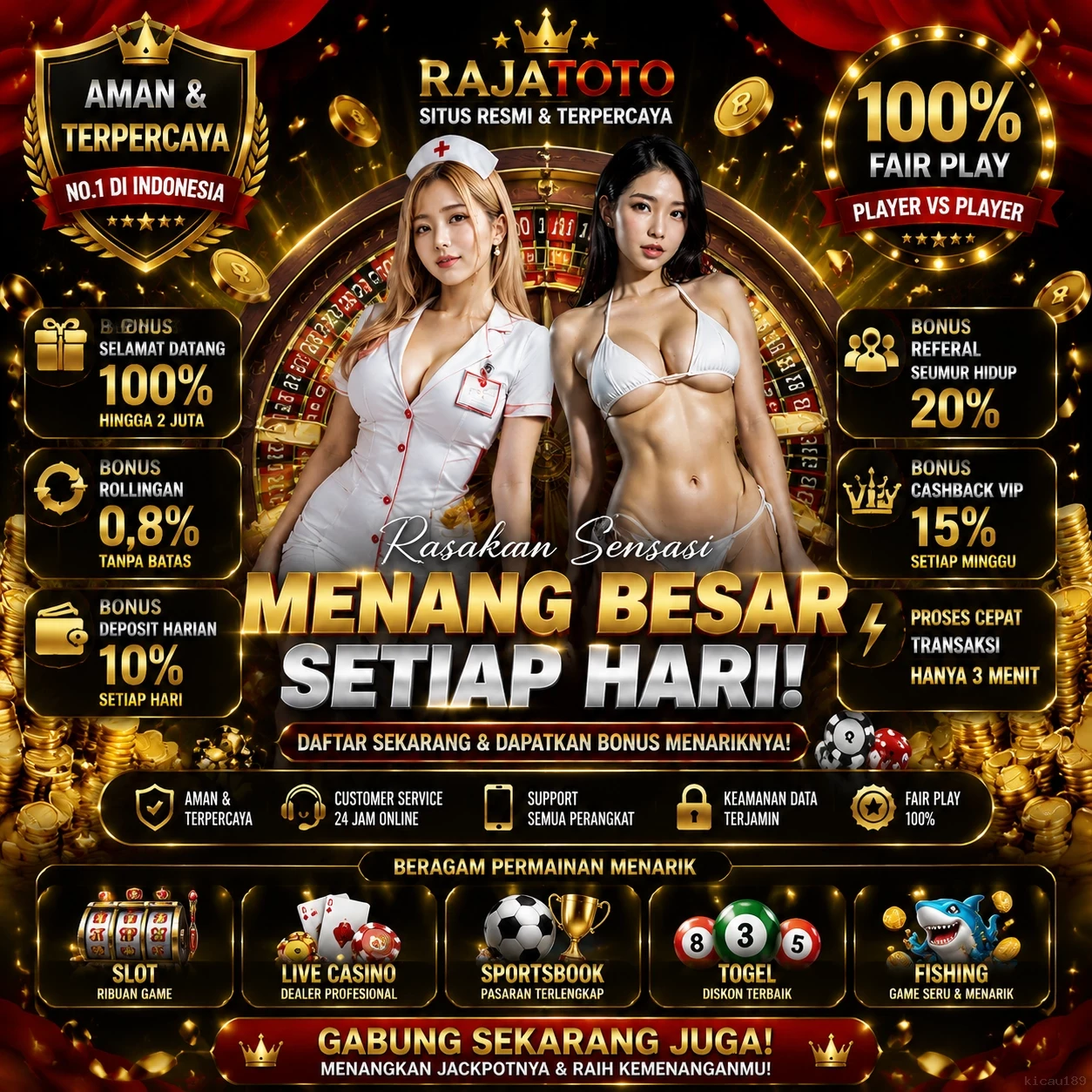 Ikon aplikasi kicau189 resmi
